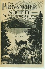 Provancher Society of Natural History of Canada: 1950-1951