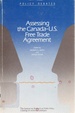 Assessing the Canada-U.S. Free Trade Agreement