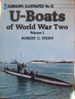 U-Boats of World War Two Volume I Warships Illustrated No 13