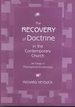 Recovery of Doctrine in the Contemporary Church: an Essay in Philosophical Ecclesiology