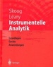 Instrumentelle Analytik: Grundlagen-Gerte-Anwendungen (Springer-Lehrbuch) [Gebundene Ausgabe] Von Douglas a. Skoog (Autor), James J. Leary (Autor), D. Brendel (bersetzer), S. Hoffstetter-Kuhn (bersetzer)