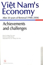 Viet Nam's Economy After 20 Years of Renewal (1986-2006): Achievements and Challenges