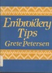 Embroidery Tips