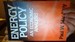Energy Policy: An Economic Analysis an Economic Analysis