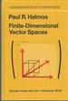 Finite-Dimensional Vector Spaces (Undergraduate Texts in Mathematics Series)