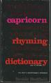 Capricorn Rhyming Dictionary (Aid to Rhyme)