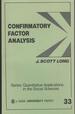 Confirmatory Factor Analysis (Qualitative Applications in the Social Sciences Series, 33)