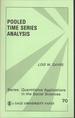 Pooled Time Series Analysis (Qualitative Applications in the Social Sciences Series, 70)