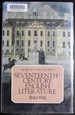 Seventeenth Century English Literature (History of Literature Series)