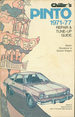 Pinto. 1971-1977. Chilton's Repair & Tune-Up Guide. Sedan, Runabout & Station Wagon. Ford