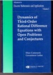 Dynamics of Third-Order Rational Difference Equations With Open Problems and Conjectures (Advances in Discrete Mathematics and Applications)