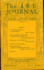 The a.R.E. Journal; Volume XIII, No. 2: March, 1978