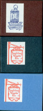 Tales of the Wayside Inn, & Historic Boston, Lexington and Concord. (Two Volumes in Slipcase, as Issued).