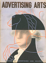 Advertising Arts, July, 1932. (Cover By Vladimir Bobri (Bobritsky) 1898-1986)