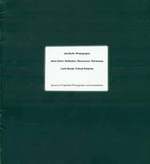 Uta Barth: Photographs, Jane Calvin: Reflection, Recurrence: Remomory, Lorie Novak: Critical Distance. Issues of Projection/Photographs and Installations. Exhibition Catalog (Jan 19-March 11, 1990).