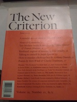 The New Criterion June 2001 Volume 19 Number 10