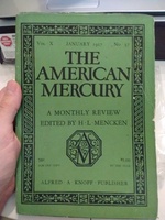 The American Mercury A Monthly Review Vol. X No. 37 January 1927