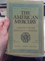 The American Mercury A Monthly Review Vol. VI No. 21 September 1925