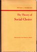 The Theory of Social Choice
