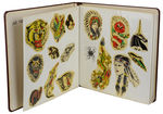 [Tattoo Flash Art] 1970s Sample Book With Approximately 200 Designs for Tattoos