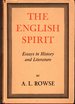 The English Spirit: Essays in History and Literature