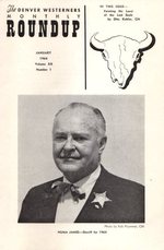 The Denver Westerners' Monthly Roundup: January 1964, Vol 20, No. 1