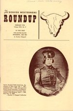 The Denver Westerners' Monthly Roundup: February 1974, Vol 30, No. 2