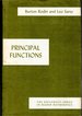 Principal Functions (University Series in Higher Mathematics)