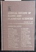 Annual Review of Earth and Planetary Sciences: 1987