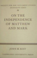 On the Independence of Matthew and Mark