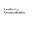 Leadership Communication