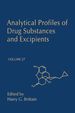 Analytical Profiles of Drug Substances and Excipients