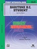 Student Instrumental Course: Baritone (B.C. ) Student, Level 1
