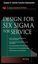 Design for Six Sigma for Service, Chapter 6-Quality Function Deployment