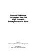 Human Resource Management in Virtual Organizations
