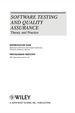 Software Testing and Quality Assurance: Theory and Practice