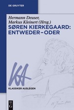 Sren Kierkegaard: Entweder-Oder