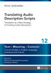 Translating Audio Description Scripts