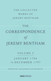 The Correspondence of Jeremy Bentham, Volume 5