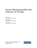 Smart Marketing With the Internet of Things