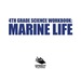 4th Grade Science Workbook: Marine Life