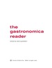 The Gastronomica Reader