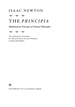 The Principia: the Authoritative Translation