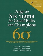 Design for Six Sigma for Green Belts and Champions