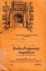 Audio-Frequency Amplifiers: Edition 1, 2479