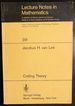 Coding Theory (Lecture Notes in Mathematics)