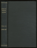 American Notes & Queries: Volume V Number 1