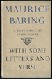 Maurice Baring: a Postscript