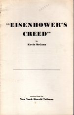Eisenhower's Creed