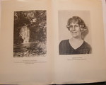 Brook at Deepdene, Photo of Bertha M. Goudy, and a Page From Frankenstein, Typeset By Bertha Goudy